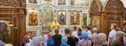 Архиерейское богослужение в Неделю 10-ю по Пятидесятнице